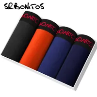 Srbonitos Brand Sous-plans / Lot Calecon Homme Coton Boxer Shorts Sous-vêtements pour homme Sexy Slips Dick Penis Gay Marque LJ200922