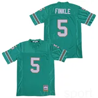 Miami The Ace Ventura Jim Carrey Teal 5 Ray Finkle Filme Futebol Jersey Verde Team All costurado respirável puro algodão Boa Qualidade