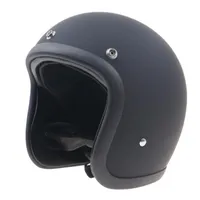 日本の薄いプロファイルオートバイのヘルメット500txカフェのレーサーヘルメットガラス繊維のシェル軽量ビンテージオートバイ1