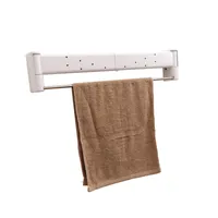 Towel Racks Towel Hanger Wall Mounted Rack Bathroom Space Aluminum Fashion Bar Rail Matte Holder