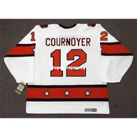 New Jerseys Mens Yvan Cournoyer 1973 Ccm Vintage "all Star" Retro Hockey Jersey Vintage Long Sleeves