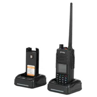 ABD Stok Walkie Talkie Pofung DMR-1702 5 W 2200 mAh Renk Sscreen UV GPS Bölünmüş Şarj ve Ayrılabilir Anten Yetişkin Dijital A47 Ile Sccreen UV Çift Segmenti