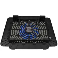 Notebook computerLaptop Siyah '' 14 için Pad Laptop Fan Cooler Soğutma Soğuk Dizüstü Soğuk