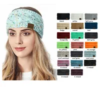 MOK -Stirnbänder mit der Sherpa in farbenfrohen Strickhäutstirnband Winterohrwärmer Elastic Hair Band breites Haar Accesso4963190