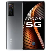 Оригинальный Vivo iqoo 5 5G мобильный телефон 12 ГБ RAM 128GB 256GB ROM Snapdragon 865 OCTA Core Android 6.56 "50mp NFC ID лица ID отпечатков пальцев Сотовый телефон