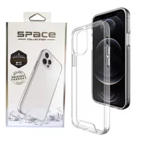 Premium transparant robuuste Clear Shockproof Space Phone Cases Cover voor iPhone 14 13 12 11 Pro Max XR XS X 6 7 8 Plus Samsung S21 S20 Note20 Ultra met retailpakket