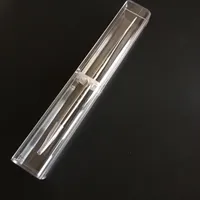 Retail Box Pen Dozen Plastic Transparante Case Gift Holder voor promoties Crystal