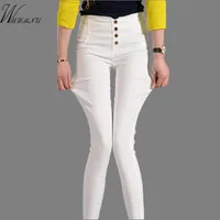 WMWMNU The New Spring and Summer Pieds Pantalon à taille haute Femmes Pantalon Crayon Leggings Coréen Dames Harem Pants LJ201201