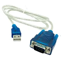 Höjd kvalitet 70cm USB till RS232 Seriell port 9 Pin Cable Serial Com Adapter Convertor DHL339F