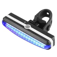 Cyklande bakljus LED -bakljus USB -uppladdningsbar vattentät MTB -vägcykel COB Bakljus Back Lamp Bicycle Accessories K11