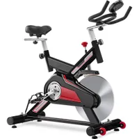 US Stock Indoor Cycling Exercise Bike Belt Drive Stationary Bicycle with LCD Monitor Seat Cushion Home Cardio Workout MS192899AAJ