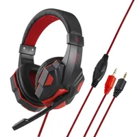 Hohe Qualitätsgeräusche Abbrechen Gaming Kopfhörer AudiFonos Gamer Männer Computer Headset Auriculares für Video Spiel Casque Audio