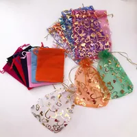 Wholesale кружевные сумки для притяжки и сплошной цветовой сумки для норковых ресниц чисел пинцет клей клипы