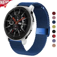 Watch Bands Milanese Strap For Samsung Active 2 40mm Gear S3 Frontier Bracelet Huawei GT GT2 2e Pro Galaxy 45 42 46mm Band 20mm 22mm