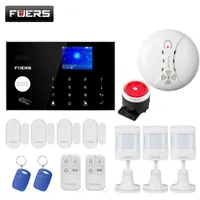 Alarm Systems Home Safety Protection System TFT Color Screen Display Voice Prompts 4G GSM WIFI Connection Tuya APP Remote Control System1