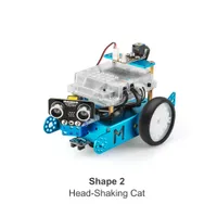 Makeblock Servo cat Robot add-on Pack Designed for mBot, 3-in-1 Robot Add-on Pack, 3+ Shapes 201203