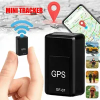 Mini GF-07 GPS lång vänteläge Magnetisk SOS Tracker Locator Device Voice Recorder för fordon / bil / person Locator System