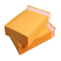 110*130mm Kraft Bubble Envelopes Paper Packaging Bags Padded Mailers Package bubbles Envelope Courier Storage Bag