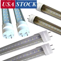 Ampoules LED G13 4ft, tubes LED 36W 72W, ampoule fluorescente à double extrémité, à 2 broches Bi-Pin Cap