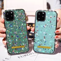 Luxury Glitter Bling Case diamond Sparkle Sequins For iPhone 14 13 12 pro max SE 2020 Rhinestone phone Cover women girls cases