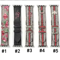 Luxury Fashion G Snake Bee Designer Strap Watchbands For Apple Watch Band 41mm 42mm 38mm 40mm 44mm 45mm iwatch 1 2 3 4 5 6 7 bands Leather Straps Bracelet