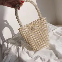 Личность мини-сумка 2021 летняя мода новая высококачественная женская дизайнерская сумка элегантная жемчужная сумка с плечом