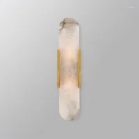 Modern Glass Wall Lamp Gold LED Wall Light Fixtures For Home Decor Bedroom Badrum Mirror Lights Nordic Indoor Luminaire E141