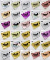 2020 Ny 3D Mink Eyelashes Eyelash False Eyelash Luxury Handgjorda Mink Lashes Medium Volym Cruelty Free Mink False Eyelashes