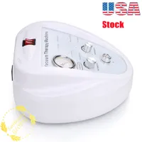 US Stock Portable Breast Enlargement Bust Enhancer Pump Cup Sucking Vacuum Therapy Buttocks Lifting Machine Lymphatic Drainage Vibration Massage