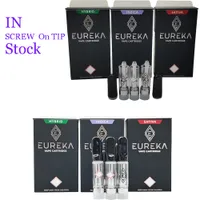 New Eureka Ceramic Vape Cartridge Packaging 510 Thread Vape Pen Cartucce 0.8ml Penna vaporizzatore e sigarette VAPE cart Atomizzatore di olio vuoto