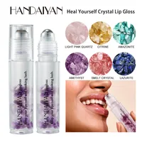 HANDAIYAN Crystal Roll-on Lip Gloss Moisturizing Lip Balm Women Makeup Roll-on Lip Gloss