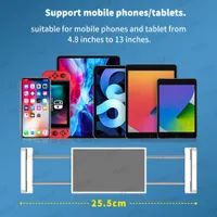 4.8 to 13 inch Tablet Holder For iPad Samsung Xiaomi Huawei Tablet Stand Adjustable Folding Universal Mobile Cell Phone Holder