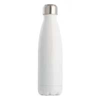 Sublimación en blanco 17oz Botella de cola Frasco de vacío Botella de agua deportiva Acero inoxidable Termo de pared doble con tapa XU 0120