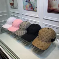 Designer Snake Tiger Bee Cat Classic Baseball Hat Hoge kwaliteit Canvas Men Women Fashion Letter Baseball Caps