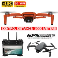 SG108 GPS 무인 항공기가있는 5G 와이파이 FPV 4K HD 듀얼 카메라 브러시리스 광 흐름 RC Quadcopter Me Mini Dron VS L108 EX5