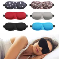 Masque pour les yeux pour dormir 3D Coupe galbée Blindfold Concave sommeil Moulé Nuit Masque de bloquer la lumière pour les femmes et les hommes DHL Livraison gratuite
