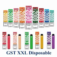 GST XXL Kit per dispositivo di pod monouso GST 2000 Disponibile 1000 mAh Batteria 6.5ml Vuoto Penna VAPE VS Sfuff Vape Pen Bar Plus Max In Stock