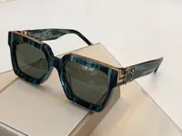 Designer milionário M96006WN Óculos de sol quadro completo designer vintage óculos de sol para homens brilhantes logotipo de ouro quente vender ouro banhado a ouro top 96006 com