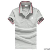 2021 Italia Designer Designer Polo Shirts Man High Street Ricamo Giarrettiera Marchi di stampa Top Quality Cotom Abbigliamento Tees1955
