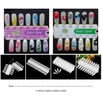 Nagelfarbe Karten Make-up Nail art Practice Design Training Polnische Farben Karten Farbstapelchen 36tips Professionelles Display