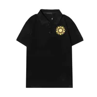 Mens Polo Krokodil Hemden Mode Frankreich Männer Klassische Sommer Polos Hemd Schwarz Weiß Kurzarm M-XXXL