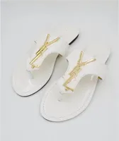 Slides Designer shoes Sandals Lady women slippers Correct Flowers printing leather original Fashion