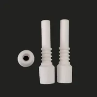 Ceramic Nail Male 10mm 14mm Nector Collector Kits Smoking Accessories Replacement Tip Quartz nails For Water Pipe Glass Bong Dab Rigs