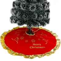 New Weihnachtsbaum Ornament Dekoration für Heim 90cm Weihnachtsbaum Rock Elk Weihnachtsbaum Schürze Supplies