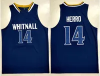 Tyler Harro High School Basketball Jersey Masculino Costume Personalizado Qualquer Número Nome Azul Hight Qualidade