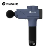 Booster M2-C Massage Gun Smart Deep Tissue Relaxation Professional Percussion Muscle Fascia Handheld Electric Body Massager 220122