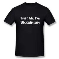 Новый я люблю свою горячую украинскую жену, Украина футболки доверяют мне, я украинский футболки хлопка с коротким рукавом
