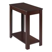 US-amerikanische Vorratsschlafzimmermöbel Übergang 1-PC-Stuhl Beistelltisch warm brauner Obergrenze flacher Tisch topa54 A51 A22 A01