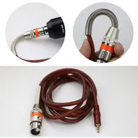 Micrófono de Condensador Profesional, câble XLR Macho A Hempre de 3,5mm Y 6,35mm, Cable Extensión USB, Cables Audio Para BM 800