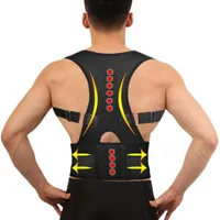 Supporto in vita Neoprene Belt Sports Magnetic Back Spalla Postura Allenatore correttore Corset Back Back Back1